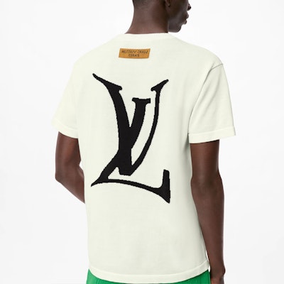 LOUIS VUITTON End Goal Baju-T Logo Besar Putih. 1A97AG Shop LOUIS VUITTON End Goal Baju-T Logo Besar Putih. 1A97AG