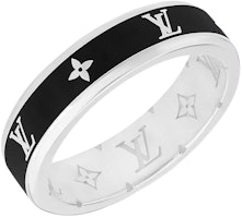 LOUIS VUITTON Engraved 925 Silver Ring for Men - Silver M1534M LOUIS VUITTON Engraved 925 Silver Ring for Men - Silver M1534M