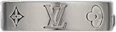 Order 루이비통 남성용 각인 레터 브라스 메탈 반지 실버. M1180M