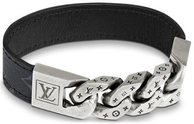 路易威登男士雕刻标志小牛皮手链 M6552D Order 路易威登男士雕刻标志小牛皮手链 M6552D