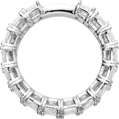 LOUIS VUITTON Engraved Logo Zircon Ring Unisex Couple Design Silver MP3364 Shop LOUIS VUITTON Engraved Logo Zircon Ring Unisex Couple Design Silver MP3364