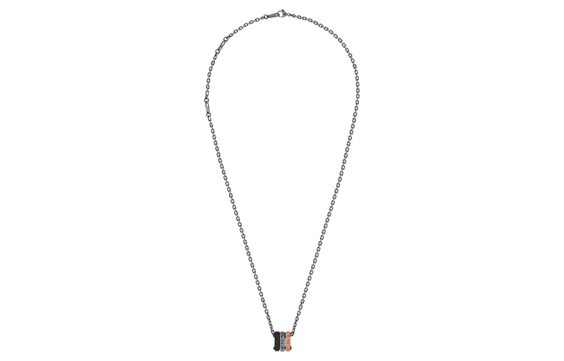 Louis Vuitton Engraved Monogram Necklace for Men - Silver M01191 圖 3