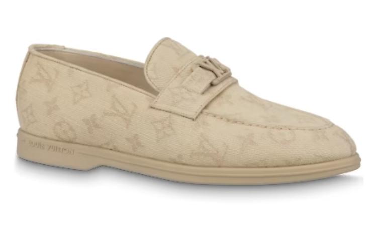 Order Louis Vuitton Estate Loafers Shoes 'Beige Monogram' 1ABFOE