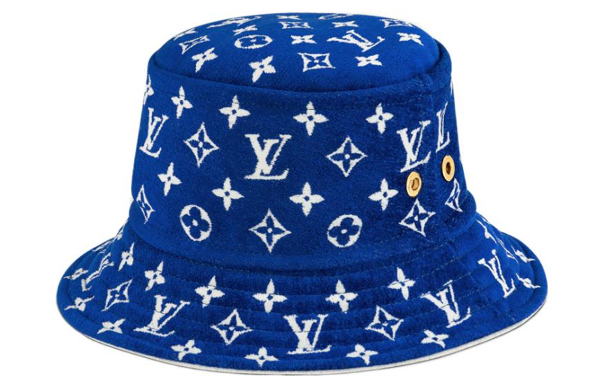 Order Sombrero de Cubo Azul Louis Vuitton Unisex - Casual y Cómodo. M77761