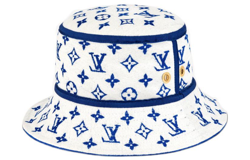 Lookbook Sombrero de Cubo Azul Louis Vuitton Unisex - Casual y Cómodo. M77761