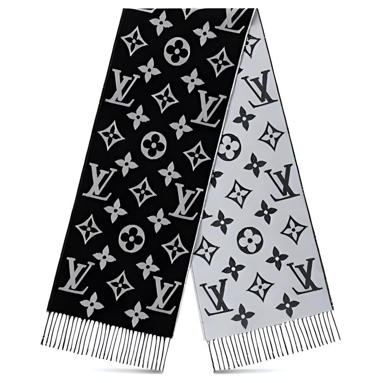 Louis Vuitton Fashion Casual Knit Scarf Unisex Couple Style Accessory. M76964
