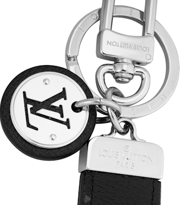 LOUIS VUITTON Fashion Circle Engraved Logo Keychain Unisex. M80237 Details for LOUIS VUITTON Fashion Circle Engraved Logo Keychain Unisex. M80237
