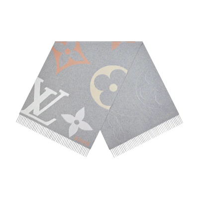 LOUIS VUITTON Fashion Monogram Print Scarf Unisex M77637