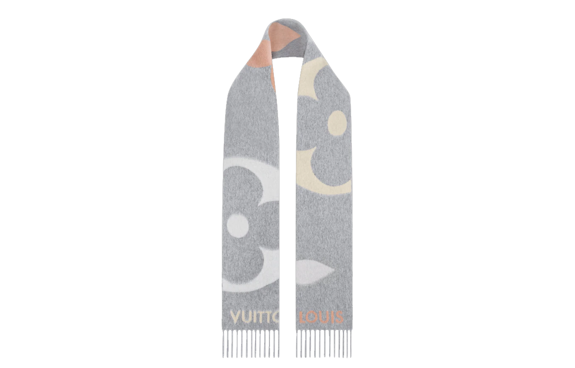 LOUIS VUITTON Fashion Monogram Print Scarf Unisex M77637 圖 4