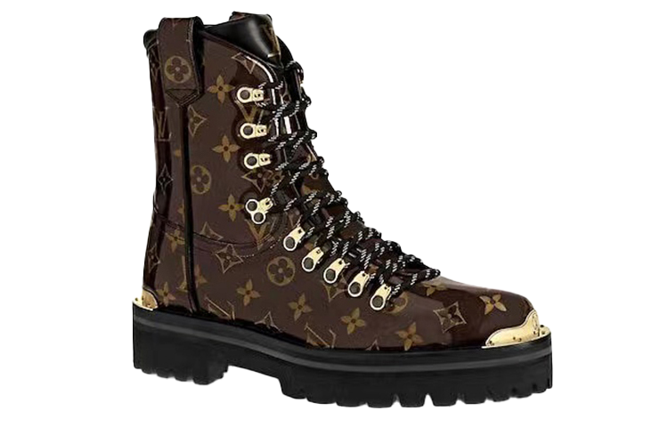 Order ルイ・ヴィトン ブラウン ショートブーツ 1A4K2S