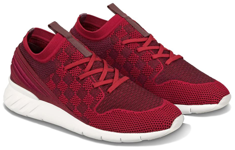 Lookbook Louis Vuitton Fastlane Damier 'Knit Merah' 1A4OBK