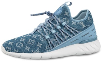 Louis Vuitton Fastlane Sneakers 'Denim Logo Monogram' 1A4U4B Louis Vuitton Fastlane Sneakers 'Denim Logo Monogram' 1A4U4B
