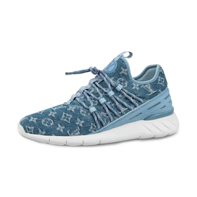 LV Fastlane Sneakers 'Denim Logo Monogram'