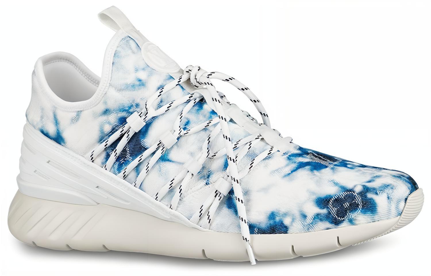 Order Louis Vuitton Fastlane Sneakers 'Tie Dye Monogram Denim' 1A5B96