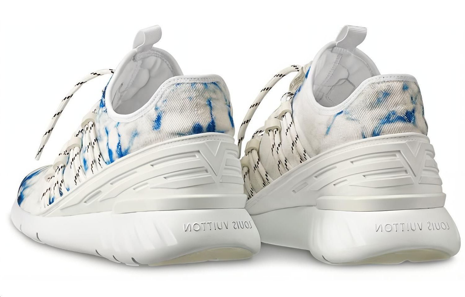 Lookbook Louis Vuitton Fastlane Sneakers 'Tie Dye Monogram Denim' 1A5B96