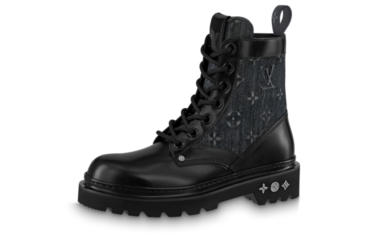Buy Botas Louis Vuitton Fat Ranger 'Negro con Monograma' 1AANTF