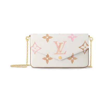 Louis Vuitton Felicie Pochette Beige