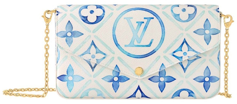 Louis Vuitton Felicie Pochette Lagoon Blue Buy Louis Vuitton Felicie Pochette Lagoon Blue