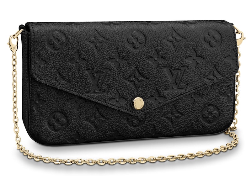 Louis Vuitton Felicie Pochette Monogram Empreinte Black