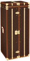 Louis Vuitton FIFA Trunk Monogram World Cup Official Canvas Travel Case Brown. M10003 Louis Vuitton FIFA Trunk Monogram World Cup Official Canvas Travel Case Brown. M10003
