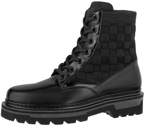 Botas Louis Vuitton Flat Ranger Tobillo 'Negro con Cuadros' 1A9ACR Buy Botas Louis Vuitton Flat Ranger Tobillo 'Negro con Cuadros' 1A9ACR