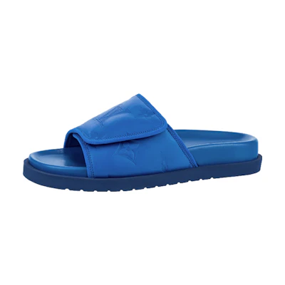 LV Flat Sandal 'Blue Magic Tape'
