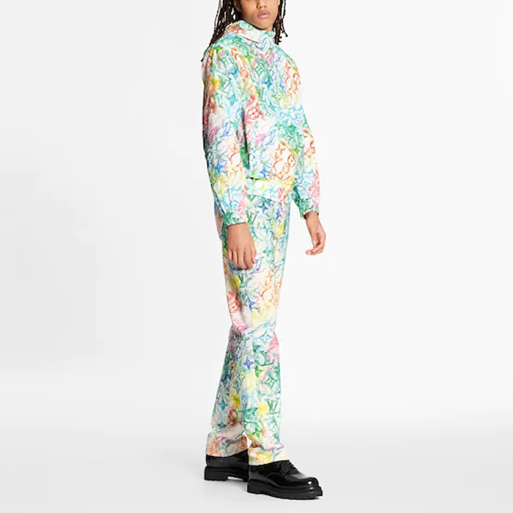 Lookbook 路易威登花卉休閒舒適連帽外套 1A8H5I