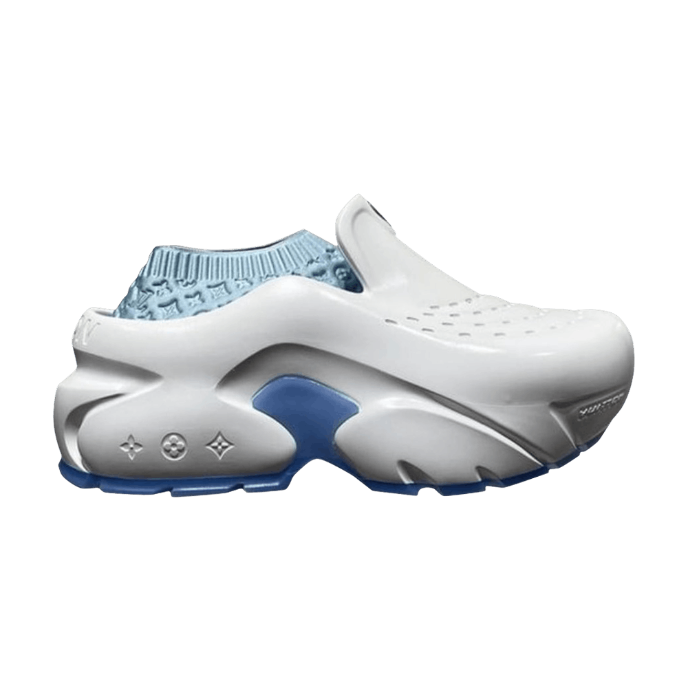 LV Foam Clog 'White Blue'