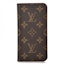 Buy 路易威登Folio iPhone X手機殼Monogram玫瑰流行款