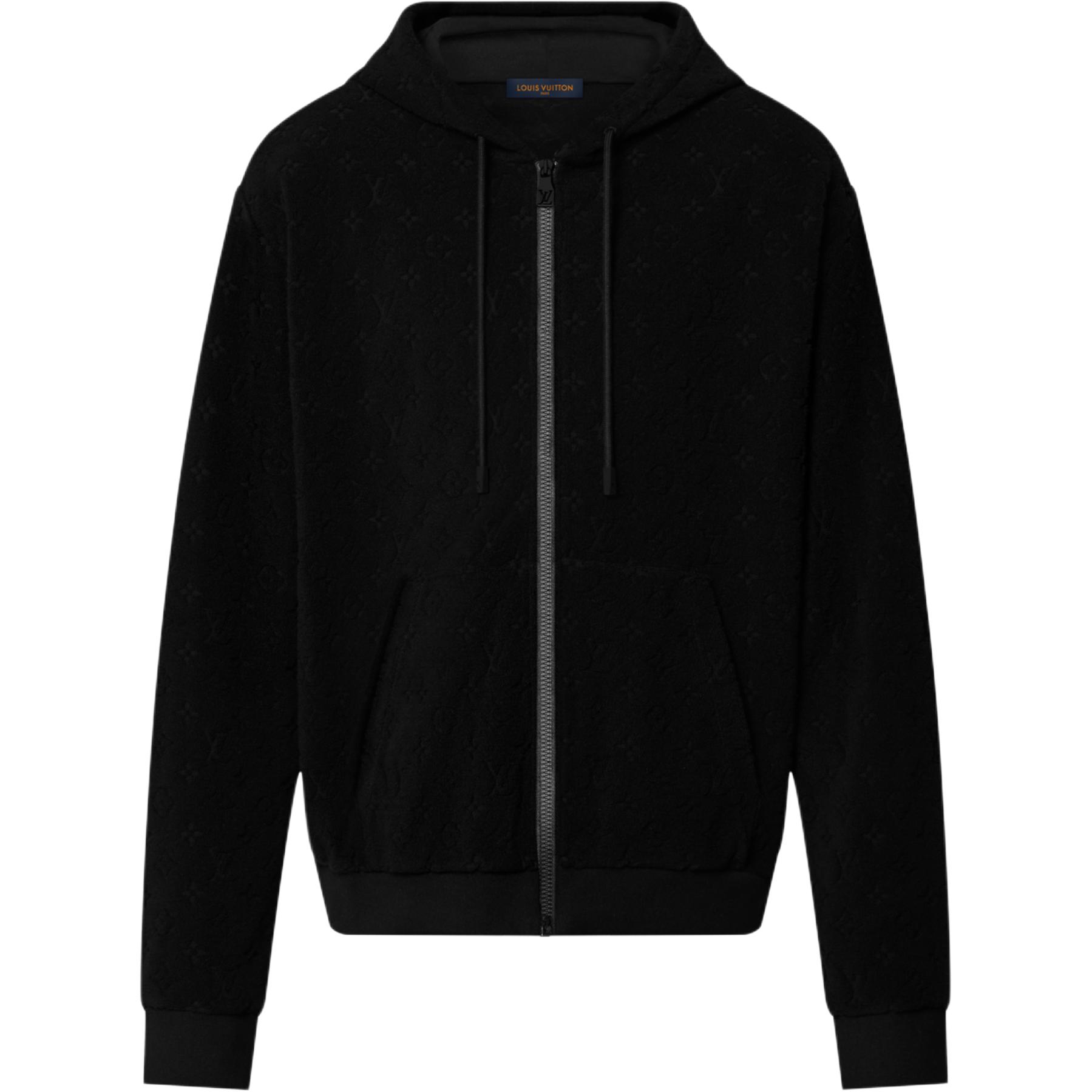Louis Vuitton Full French Terry Zip-Up Hoodie 1AGMF6