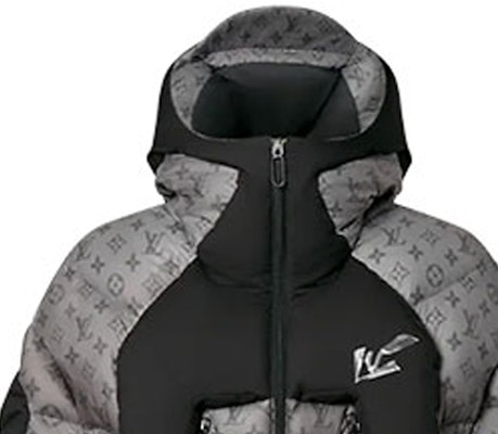 Louis Vuitton FW21 2054 Color-Changing Puffer Hooded Jacket Grey Mens Winter 1A9O4X Details for Louis Vuitton FW21 2054 Color-Changing Puffer Hooded Jacket Grey Mens Winter 1A9O4X