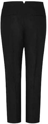 Pantalones Casuales Hombres LOUIS VUITTON FW21 Negro Lana Rectos con Relieve. 1A8X34 Lookbook Pantalones Casuales Hombres LOUIS VUITTON FW21 Negro Lana Rectos con Relieve. 1A8X34