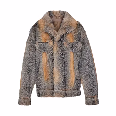 Louis Vuitton FW21 Fox Fur Jacket Brown Outerwear 1A5CZ2