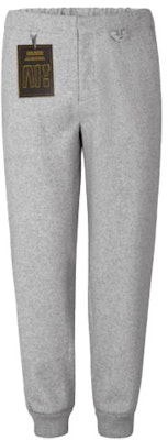 路易威登FW21灰色針織運動褲-羊絨混紡補丁細節. 1A5VM7 Order 路易威登FW21灰色針織運動褲-羊絨混紡補丁細節. 1A5VM7