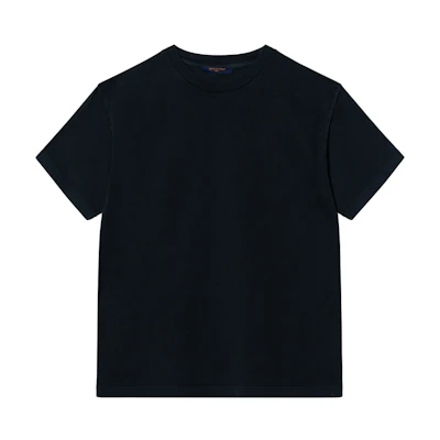 LOUIS VUITTON FW21 Inside Out Tag Crewneck T-Shirt Black 1A5W6E
