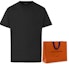 Lookbook LOUIS VUITTON FW21 Inside Out Tag Crewneck T-Shirt Hitam 1A5W6E