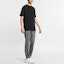 Shop LOUIS VUITTON FW21 Inside Out Tag Crewneck T-Shirt Hitam 1A5W6E