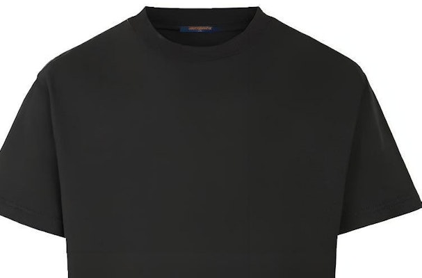 LOUIS VUITTON FW21 Inside Out Tag Crewneck T-Shirt Hitam 1A5W6E Sizing LOUIS VUITTON FW21 Inside Out Tag Crewneck T-Shirt Hitam 1A5W6E