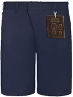 LOUIS VUITTON FW21 Removable Tag Cotton Twill Shorts Blue Mens. 1A5VLF LOUIS VUITTON FW21 Removable Tag Cotton Twill Shorts Blue Mens. 1A5VLF