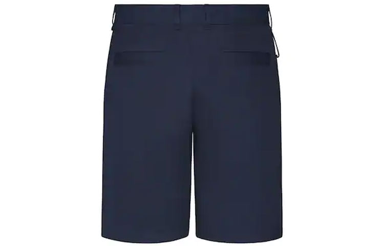 Lookbook 루이비통 FW21 탈부착 태그 코튼 트윌 쇼츠 블루 남성용. 1A5VLF