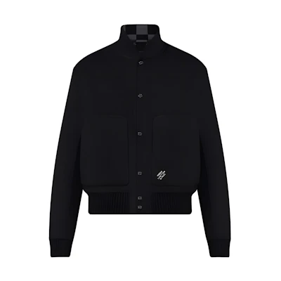 Louis Vuitton FW21 Reversible Checkered Jacket Black 1A9A02