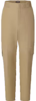 LOUIS VUITTON FW22 Beige Straight-Leg Casual Pants with Solid Pockets 1AA5HN LOUIS VUITTON FW22 Beige Straight-Leg Casual Pants with Solid Pockets 1AA5HN