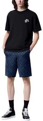 路易威登 FW22 黑色刺绣Logo圆领T恤。 1AATXH Shop 路易威登 FW22 黑色刺绣Logo圆领T恤。 1AATXH