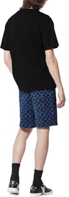 路易威登 FW22 黑色刺绣Logo圆领T恤。 1AATXH Details for 路易威登 FW22 黑色刺绣Logo圆领T恤。 1AATXH