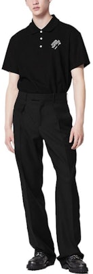 LOUIS VUITTON FW22 Kaos Polo Hitam dengan Logo Bordir Lengan Pendek. 1AATR9 Details for LOUIS VUITTON FW22 Kaos Polo Hitam dengan Logo Bordir Lengan Pendek. 1AATR9