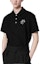 Sizing LOUIS VUITTON FW22 Kaos Polo Hitam dengan Logo Bordir Lengan Pendek. 1AATR9