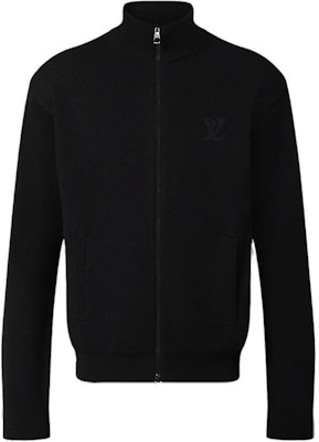 ルイ・ヴィトン FW22 ブラック無地ジップアップニットセーター. 1AA4VI Buy ルイ・ヴィトン FW22 ブラック無地ジップアップニットセーター. 1AA4VI