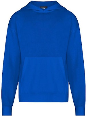루이비통 FW22 블루 캥거루 포켓 캐시미어 후디 스웨터 1A5CKD Buy 루이비통 FW22 블루 캥거루 포켓 캐시미어 후디 스웨터 1A5CKD