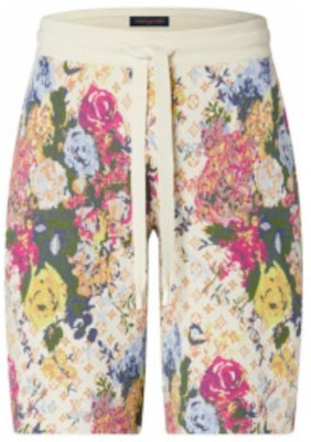 LOUIS VUITTON FW22 Celana Pendek Kasual Logo Pink Floral Jacquard. 1AAGW8 Order LOUIS VUITTON FW22 Celana Pendek Kasual Logo Pink Floral Jacquard. 1AAGW8