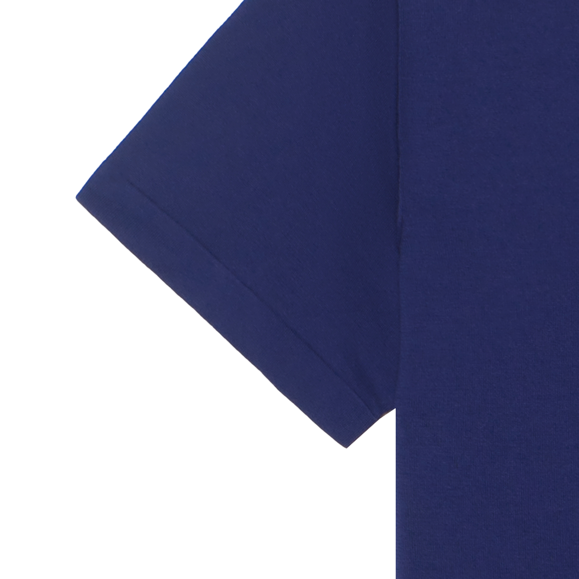 Sizing LOUIS VUITTON FW22 Kaos Crewneck Motif Alphabet Biru 1AA4XM